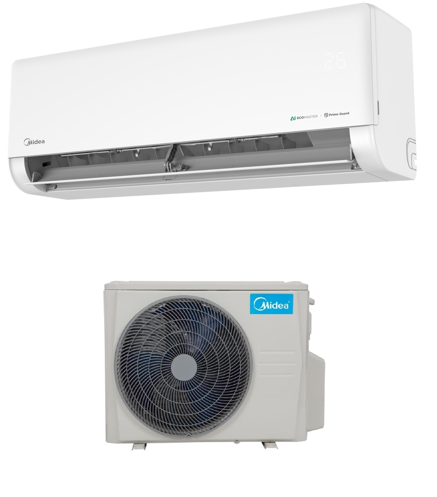 Midea Solstice oldalfali split klíma 3.5 kW